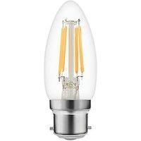 LAP BC Candle LED Virtual Filament Light Bulb 470lm 3.4W (659PP)
