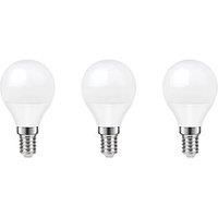 LAP SES Mini Globe LED Light Bulb 250lm 2.2W 3 Pack (732PP)