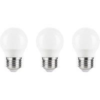 LAP ES Mini Globe LED Light Bulb 250lm 2.2W 3 Pack (531PP)