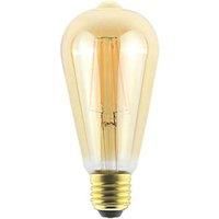 LAP ES ST64 LED Virtual Filament Light Bulb 470lm 3.4W (841PP)