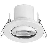 LAP Downlights LED Ceiling Spot Lights Dimmable Screwless 450Lm 5.8W Pack Of 10