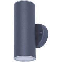 LAP Outdoor LED Up & Down Wall Light Charcoal Grey 8.6W 760lm (558PP)