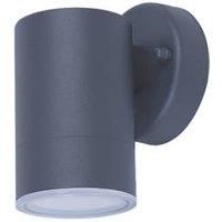 LAP Outdoor LED Wall Light Down Projection Charcoal Grey 4.3W 380lm (849PP)