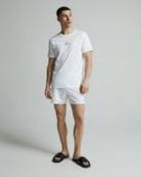 NIKE 5 Volley Short Swimwear, Men, mens, Swim Briefs, NESSA560, White, 2XL