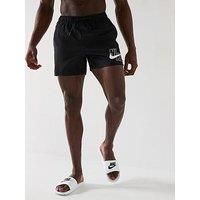 Nike Logo 5Inch Volley Short - Black