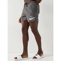 Nike Mens 5 Inch Volley Swim Short - Grey