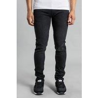 Tokyo Laundry Men's Classic Slim Fit Denim Jeans in Black | Size: 36R