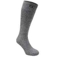 Gelert Mens Welly Socks Boot Warm Knitted Black Mens 7-11