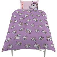 Emoji  Double SG13038  's Duvet cover in Purple