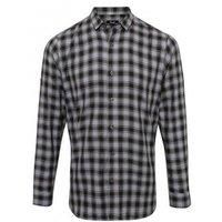 Premier Mens Mulligan Check Long Sleeve Shirt  PC3101