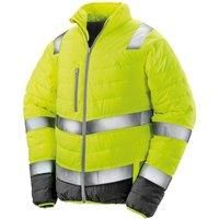 Result Safeguard Mens Soft Padded Safety Jacket