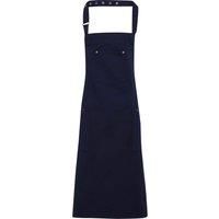 Premier Unisex Chino Cotton Bib Apron / N/A N/A RW6171