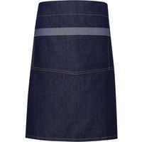 Premier Unisex Domain Contrast Denim Waist Apron / N/A N/A RW6168