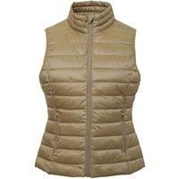 2786 Women/'s Terrain Padded Gilet Jacket, Off-White (Khaki 000), 14 (Size:Large)