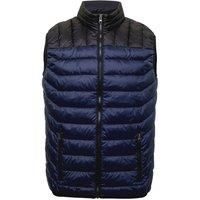 2786 Men/'s Domain Two-Tone Gilet Jacket, Multicolour (Navy/Black 000), Small (Size:Small)