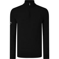 Callaway Mens Ribbed Zip Merino Sweater RW6252