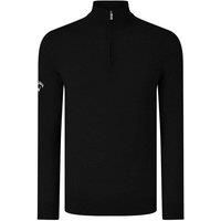 Callaway Mens Ribbed Zip Merino Sweater RW6252