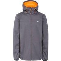 Trespass Mens Zeek Waterproof Softshell Jacket (XS) (Carbon)