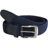 Duke Mens Dani King Size Stretch Braided Belt (6XL) (Navy)