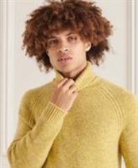 Superdry Mens Studios Chunky Roll Neck Jumper Size Xl