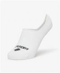 Superdry Men/'s Coolmax No-Show Sock 1U-Sports Sundries, White Multipack, S