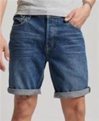 Superdry Mens Organic Cotton Vintage Straight Short Size 30 - 30 Regular