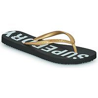 Superdry  Code Essential Flip Flop  women's Flip flops / Sandals (Shoes) in Gold