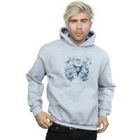 Disney Men's Nightmare Before Christmas Paint Spray Carers Hoodie