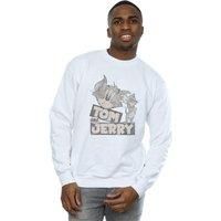 Tom And Jerry Men's Cartoon Wink Sweatshirt