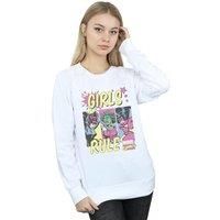 Marvel Comics Women's Girls Rule Sweatshirt