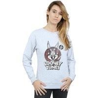 Looney Tunes Women's Bugs Bunny Circle Logo Sweatshirt