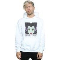 Disney Men's Maleficent Cropped Head Hoodie