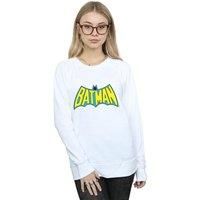 DC Comics Women's Batman Retro Logo Sweatshirt