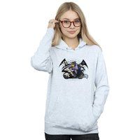 Absolute Cult DC Comics Women/'s Batman TV Series Bat Bike Hoodie Heather Grey Medium