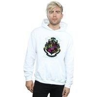 Harry Potter Men's Neon Hogwarts Crest Hoodie