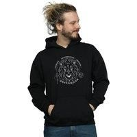 Harry Potter Men's Gryffindor Seal Hoodie in Black | Size: Small