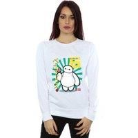 Disney Women's Big Hero 6 Baymax Lollypop Sweatshirt
