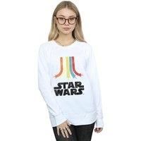 Star Wars Women's Retro Rainbow Sweatshirt