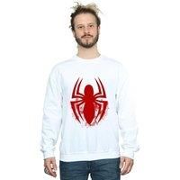 Marvel Men's Spider-Man Logo Emblem Sweatshirt