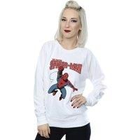Marvel  Leap  women's Sweatshirt in White