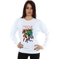 Marvel Women's Hero Group Sweatshirt