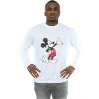 Disney Men's Mickey Mouse Traditional Wave Sweatshirt