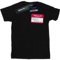 Friends Women's Regina Phalange Name Tag Boyfriend Fit T-Shirt