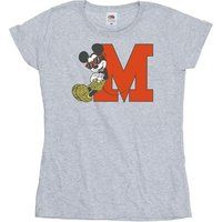 Disney Women's Mickey Mouse Leopard Trousers T-Shirt