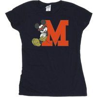 Disney Women's Mickey Mouse Leopard Trousers T-Shirt