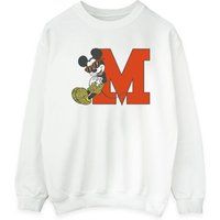 Disney  Leopard Trousers  women's Sweatshirt in White