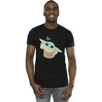 Star Wars Men/'s The Mandalorian Butterfly Catching T-Shirt Black XXXX-Large