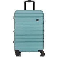 Nere - Stori - ABS Hard-Shell Suitcase Collection - 8-Spinner Wheels - Self-Repairing Zip - Built-in TSA Combination Lock - Expanding Luggage (Mineral, Medium)