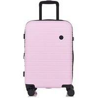 Nere - Stori - ABS Hard-Shell Suitcase Collection - 8-Spinner Wheels - Self-Repairing Zip - Built-in TSA Combination Lock - Expanding Luggage (Orchid Pink, Cabin Bag)