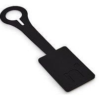 Nere Stori Luggage Tag -Black